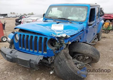 2021 Jeep Gladiator 80Th Anniversary 4X4 from USA, damaged, VIN 1C6HJTAG0ML514777